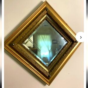 Vintage Gold Framed Mirror